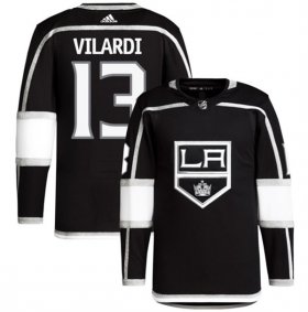 Wholesale Cheap Men\'s Los Angeles Kings #13 Gabriel Vilardi Black Stitched Jersey