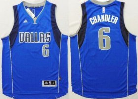 Wholesale Cheap Dallas Mavericks #6 Tyson Chandler Revolution 30 Swingman 2014 New Light Blue Jersey