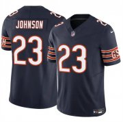 Cheap Men's Chicago Bears #23 Roschon Johnson Navy 2023 F.U.S.E. Vapor Stitched Football Jersey