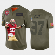 Cheap San Francisco 49ers #97 Nick Bosa Nike Team Hero 1 Vapor Limited NFL Jersey Camo