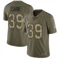 Wholesale Cheap Nike Ravens #39 Brandon Carr Olive/Camo Men's Stitched NFL Limited 2017 Salute To Service Jersey