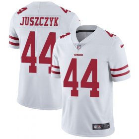 Wholesale Cheap Nike 49ers #44 Kyle Juszczyk White Youth Stitched NFL Vapor Untouchable Limited Jersey