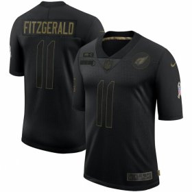 Cheap Arizona Cardinals #11 Larry Fitzgerald Nike 2020 Salute To Service Limited Jersey Black