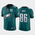 Wholesale Cheap Philadelphia Eagles #86 Zach Ertz Green Men's Nike Big Team Logo Player Vapor Limited NFL Jersey