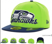 Wholesale Cheap Seattle Seahawks fitted hats 13