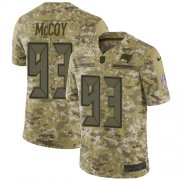 Wholesale Cheap Nike Buccaneers #93 Gerald McCoy Camo Youth Stitched NFL Limited 2018 Salute to Service Jersey