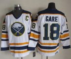 Wholesale Cheap Sabres #18 Danny Gare White CCM Throwback Stitched NHL Jersey