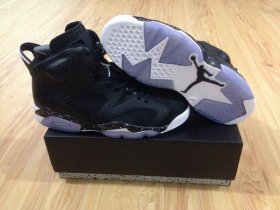 Wholesale Cheap Womens Jordan 6 GS Retro Oreo Shoes Black/white