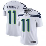 Wholesale Cheap Nike Seahawks #11 Gary Jennings Jr. White Men's Stitched NFL Vapor Untouchable Limited Jersey