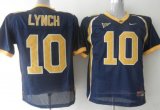 Wholesale Cheap California Golden Bears #10 Lynch Blue Jersey