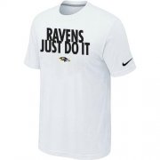 Wholesale Cheap Nike Philadelphia Eagles Just Do It White T-Shirt