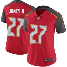 Wholesale Cheap Nike Buccaneers #27 Ronald Jones II Red Team Color Women\'s Stitched NFL Vapor Untouchable Limited Jersey