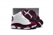 Wholesale Cheap Kids' Air Jordan 13 Retro Shoes White/Deep Red