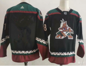 Cheap Men\'s Arizona Coyotes Blank Throwback Kachina Black Jersey