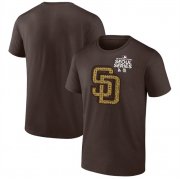 Cheap Men's San Diego Padres Brown 2024 World Tour Seoul Series T-Shirt