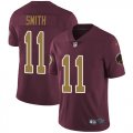 Wholesale Cheap Nike Redskins #11 Alex Smith Burgundy Red Alternate Men's Stitched NFL Vapor Untouchable Limited Jersey