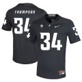 Wholesale Cheap Washington State Cougars 34 Jalen Thompson Black College Football Jersey