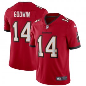 Wholesale Cheap Tampa Bay Buccaneers #14 Chris Godwin Men\'s Nike Red Vapor Limited Jersey