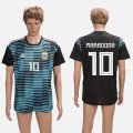 Wholesale Cheap Argentina #10 Maradona Black Training Soccer Country Jersey