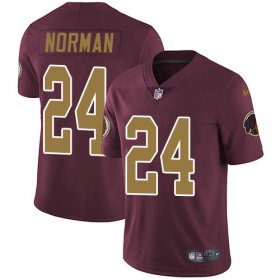 Wholesale Cheap Nike Redskins #24 Josh Norman Burgundy Red Alternate Men\'s Stitched NFL Vapor Untouchable Limited Jersey