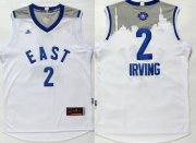 Wholesale Cheap 2015-16 NBA Eastern All-Stars Men's #2 Kyrie Irving Revolution 30 Swingman White Jersey