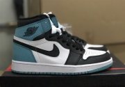 Wholesale Cheap Air Jordan 1 Retro High Shoes Aqua/Black-White