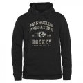 Wholesale Cheap Men's Nashville Predators Black Camo Stack Pullover Hoodie