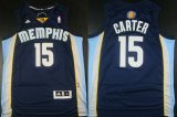 Wholesale Cheap Memphis Grizzlies #15 Vince Carter Revolution 30 Swingman Navy Blue Jersey