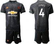 Wholesale Cheap Manchester United #4 Jones Third Soccer Club Jersey