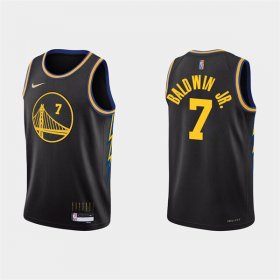 Wholesale Cheap Men\'s Golden State Warriors #7 Patrick Baldwin Jr. 2022 Black Stitched Basketball Jersey