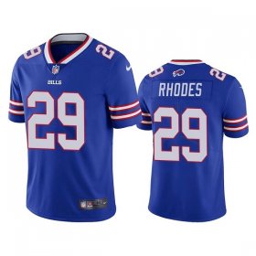 Wholesale Cheap Men\'s Buffalo Bills #29 Xavier Rhodes Blue Vapor Untouchable Limited Stitched Jersey