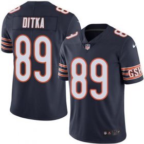 Wholesale Cheap Nike Bears #89 Mike Ditka Navy Blue Team Color Men\'s Stitched NFL Vapor Untouchable Limited Jersey