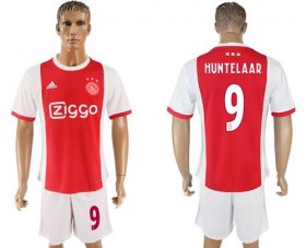 Wholesale Cheap Ajax #9 Huntelaar Home Soccer Club Jersey