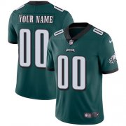 Wholesale Cheap Nike Philadelphia Eagles Customized Midnight Green Team Color Stitched Vapor Untouchable Limited Youth NFL Jersey