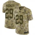 Wholesale Cheap Nike Colts #29 Malik Hooker Camo Youth Stitched NFL Limited 2018 Salute to Service Jersey