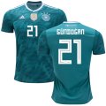 Wholesale Cheap Germany #21 Gundogan Away Kid Soccer Country Jersey