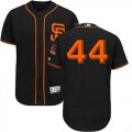 Wholesale Cheap Giants #44 Willie McCovey Black Flexbase Authentic Collection Alternate Stitched MLB Jersey