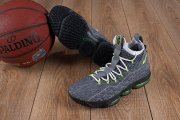 Wholesale Cheap Nike Lebron James 15 Air Cushion Shoes Grey Green