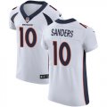 Wholesale Cheap Nike Broncos #10 Emmanuel Sanders White Men's Stitched NFL Vapor Untouchable Elite Jersey