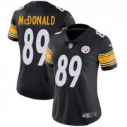 Wholesale Cheap Women's Nike Pittsburgh Steelers #89 Vance McDonald Black Team Color Vapor Untouchable Limited Player NFL Jersey