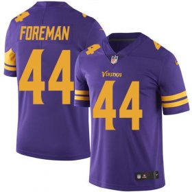 Wholesale Cheap Nike Vikings #44 Chuck Foreman Purple Men\'s Stitched NFL Limited Rush Jersey