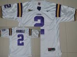 Wholesale Cheap LSU Tigers #2 Rueben Randle White Jersey