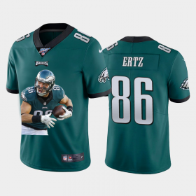 Cheap Philadelphia Eagles #86 Zach Ertz Nike Team Hero 1 Vapor Limited NFL 100 Jersey Green