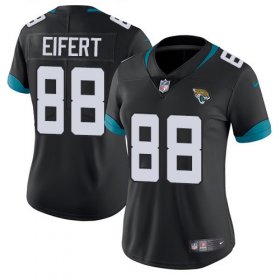 Wholesale Cheap Nike Jaguars #88 Tyler Eifert Black Team Color Women\'s Stitched NFL Vapor Untouchable Limited Jersey