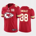 Wholesale Cheap Kansas City Chiefs #88 Tony Gonzalez Red Men's Nike Big Team Logo Player Vapor Limited NFL Jersey