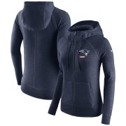 Wholesale Cheap Milwaukee Brewers Nike Women's Vintage Full-Zip Hoodie Navy