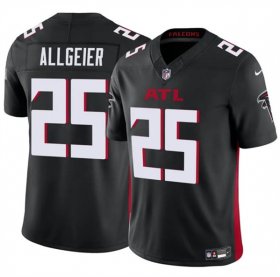 Cheap Men\'s Atlanta Falcons #25 Tyler Allgeier Black 2024 F.U.S.E. Vapor Untouchable Limited Football Stitched Jersey