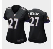 Wholesale Cheap women j.k. dobbins baltimore ravens black game jersey