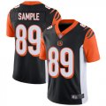 Wholesale Cheap Nike Bengals #89 Drew Sample Black Team Color Men's Stitched NFL Vapor Untouchable Limited Jersey