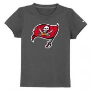 Wholesale Cheap Tampa Bay Buccaneers Sideline Legend Authentic Logo Youth T-Shirt Dark Grey